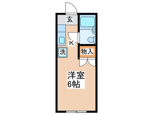 ヒカリハイツの物件間取画像